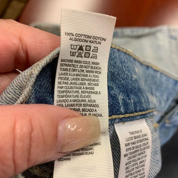 Lucky Brand Denim Utility Mini Skirt sz 6/28 - Picture 3 of 4